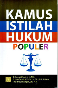 Kamus Istilah Hukum Populer