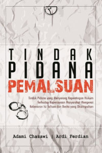 Tindak Pidana Pemalsuan