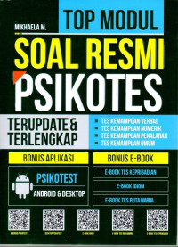 TOP Modul Soal Resmi Psikotes Terupdate dan terlengkap