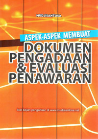 Aspek-Aspek Membuat Dokumen Pengadaan & Evaluasi Penawaran