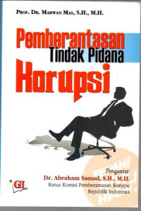 Pemberantasan Tindak Pidana Korupsi