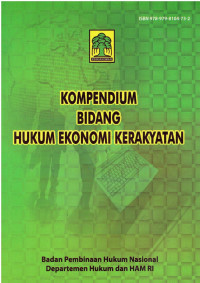 Kompendium Bidang Hukum Ekonomi Kerakyatan