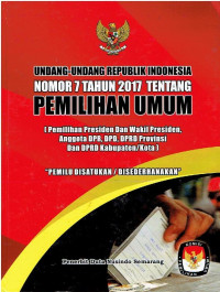 Susunan dan Kedudukan Majelis Permusyawaratan Rakyat, Dewan Perwakilan Rakyat, Dewan Perwakilan Daerah dan Dewan Perwakilan Rakyat Daerah (UU RI Nonor 22 Tahun 2003) dan Pemilihan Presiden dan Wakil Presiden (UU RI Nomor 23 Tahun 2003)