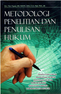 Metodologi Penelitian dan Penulisan Hukum