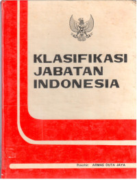 Klasifikasi Jabatan Indonesia