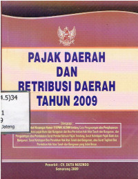 Pajak Daerah Dan Retribusi Daerah Tahun 2009