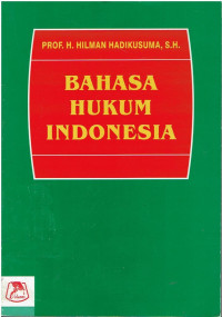 Bahasa Hukum Indonesia