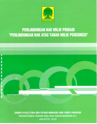 Perlindungan Hak Milik Pribadi 