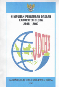 Himpunan Peraturan Daerah Kabupaten Blora 2016-2017