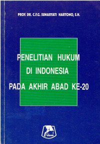 Penelitian Hukum di Indonesia pada Akhir Abad ke-20