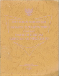 Peraturan Pemerintah Nomor 23 Tahun 2007 tentang Daerah Hukum Kepolisian Negara Republik Indonesia
