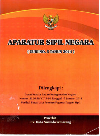 Petunjuk Pelaksanaan Pemberhentian Pegawai Negeri Sipil Tahun 2008
Berisikan :
-PPRI No 65 TH 2008 tentang perubahan kedua atas Peraturan Pemerintah No. 32 TH 1979 tentang  pemberhentian Pegawai Sipil
-PPRI No 32 TH 1979 tentang Pemberhentian Pegawai Negeri Sipil
-PPRI No 1 TH 1994 tentang Perubahan Atas PPRI No. 32 TH 1979 tentang Pemberhentian Pegawai Negeri Sipil
-PPRI No 9 TH 2003 tentang Wewenang Pengangkatan, Pemindahan, dan Pemberhentian Pegawai Negeri Sipil
-UURI No 8 TH 1974 tentang Pokok-Pokok Kepegawaian
-UURI No 43 TH 1999 tentang Perubahan Atas Pokok-Pokok Kepegawaian