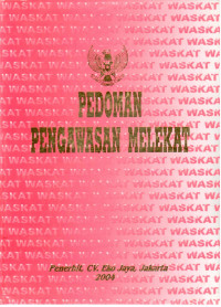 Pedoman Pengawasan melekat