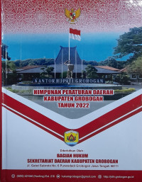 Himpunan Peraturan Daerah Kabupaten Grobogan Tahun 2022